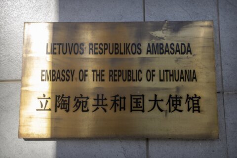Beijing accuses US of inciting Lithuania over Taiwan