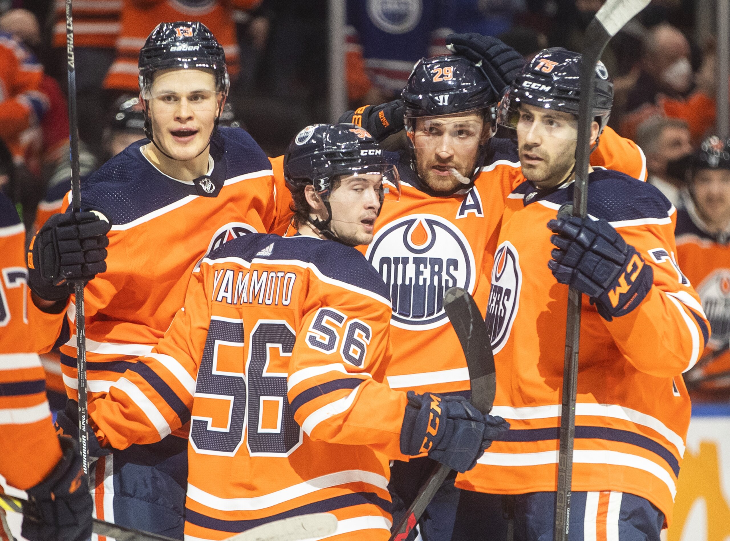 Draisaitl has 4 points, Oilers beat Flames 5-3 to stop slide - WTOP News