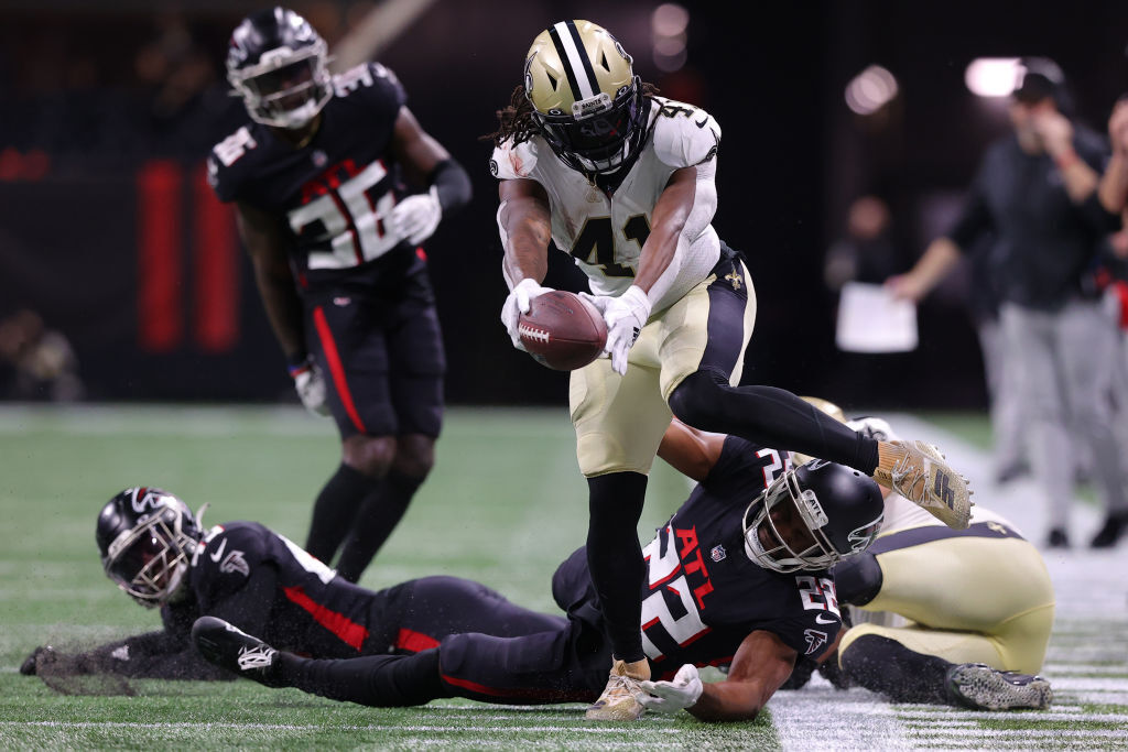 <p><em><strong>Saints 30</strong></em><br />
<em><strong>Falcons 20</strong></em></p>
<p>Four different QBs. An NFL-record 58 different players to start for New Orleans. The Saints have no reason to hang their heads for barely missing the playoffs in Year 1 of life without Drew Brees. If they can somehow swing a trade for Russell Wilson, this is a Super Bowl team.</p>
<p>I know it&#8217;ll probably be too expensive to do right away, but Atlanta needs to start looking to move on from Matt Ryan and get a QB of the future. I know he moved into ninth place on the all-time passing touchdowns list but there&#8217;s a better chance of Matty Ice thawing out going into his age-37 season than having enough left in the tank to get the Falcons back into the postseason.</p>
