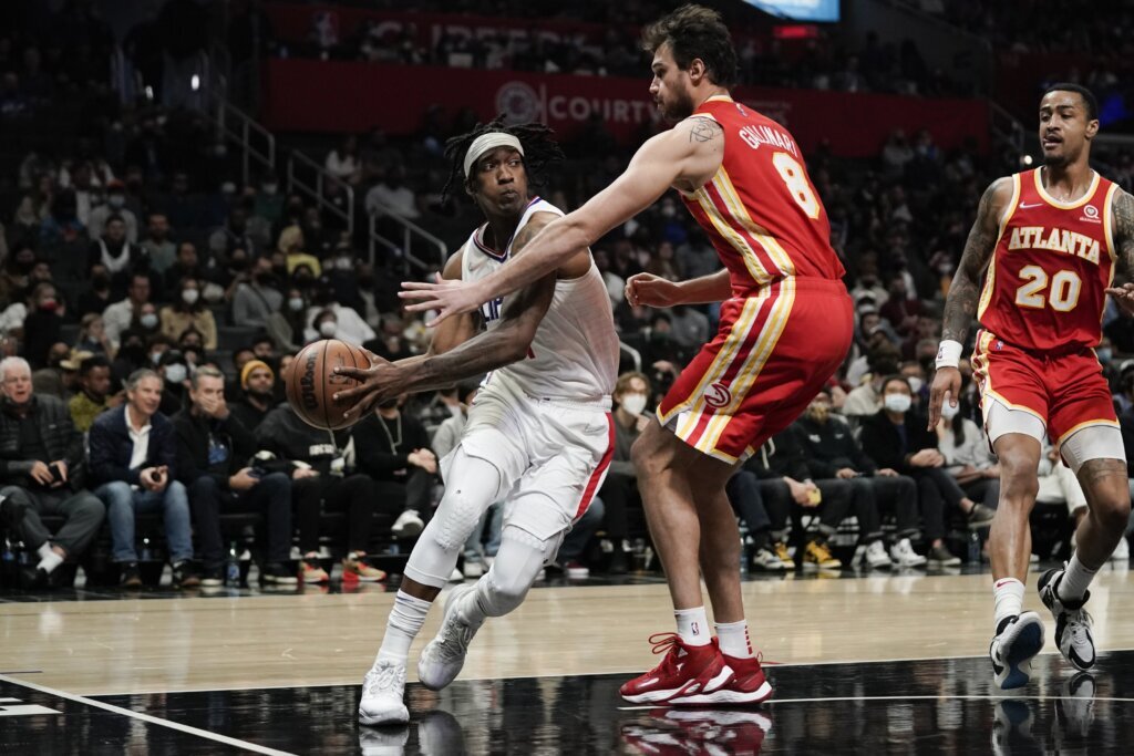 Coffey lifts Clippers to 106-93 win over Hawks