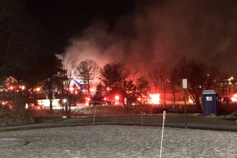 Fairfax Co. crews contain flames on Woodson High School campus