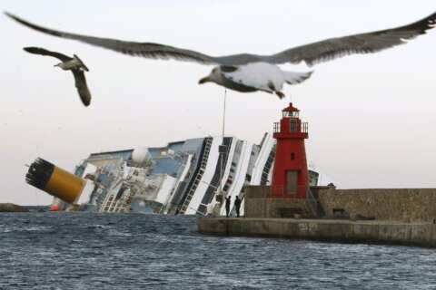 Key dates in Costa Concordia shipwreck, trial and cleanup