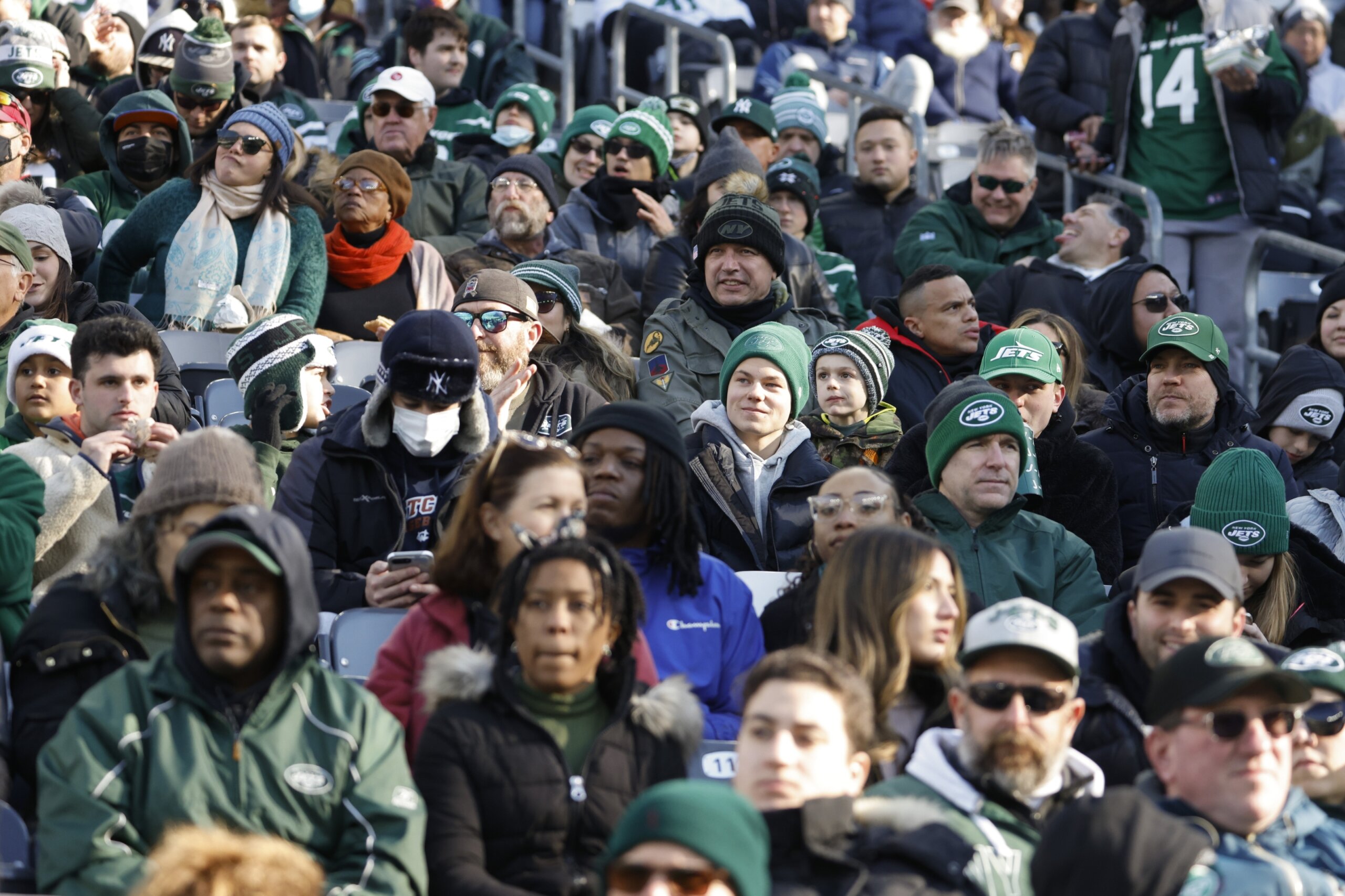 Jets Fans Protest Near Team's Florham Park Facility