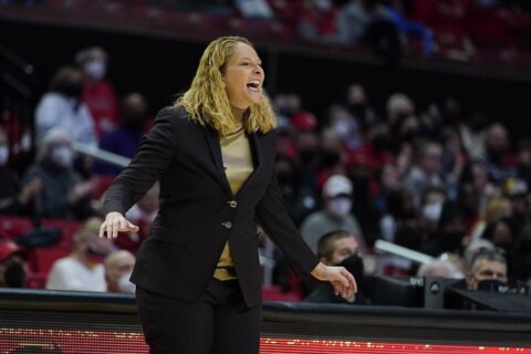 No. 12 Maryland women roll in Frese’s return to bench