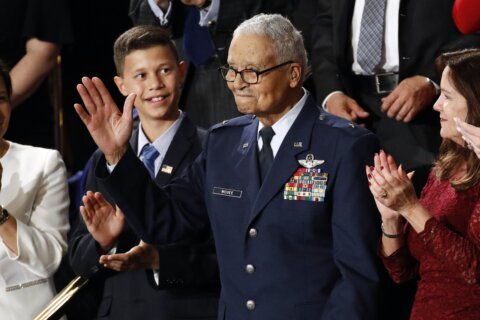 At memorial service, Tuskegee Airman from Bethesda remembered for courage