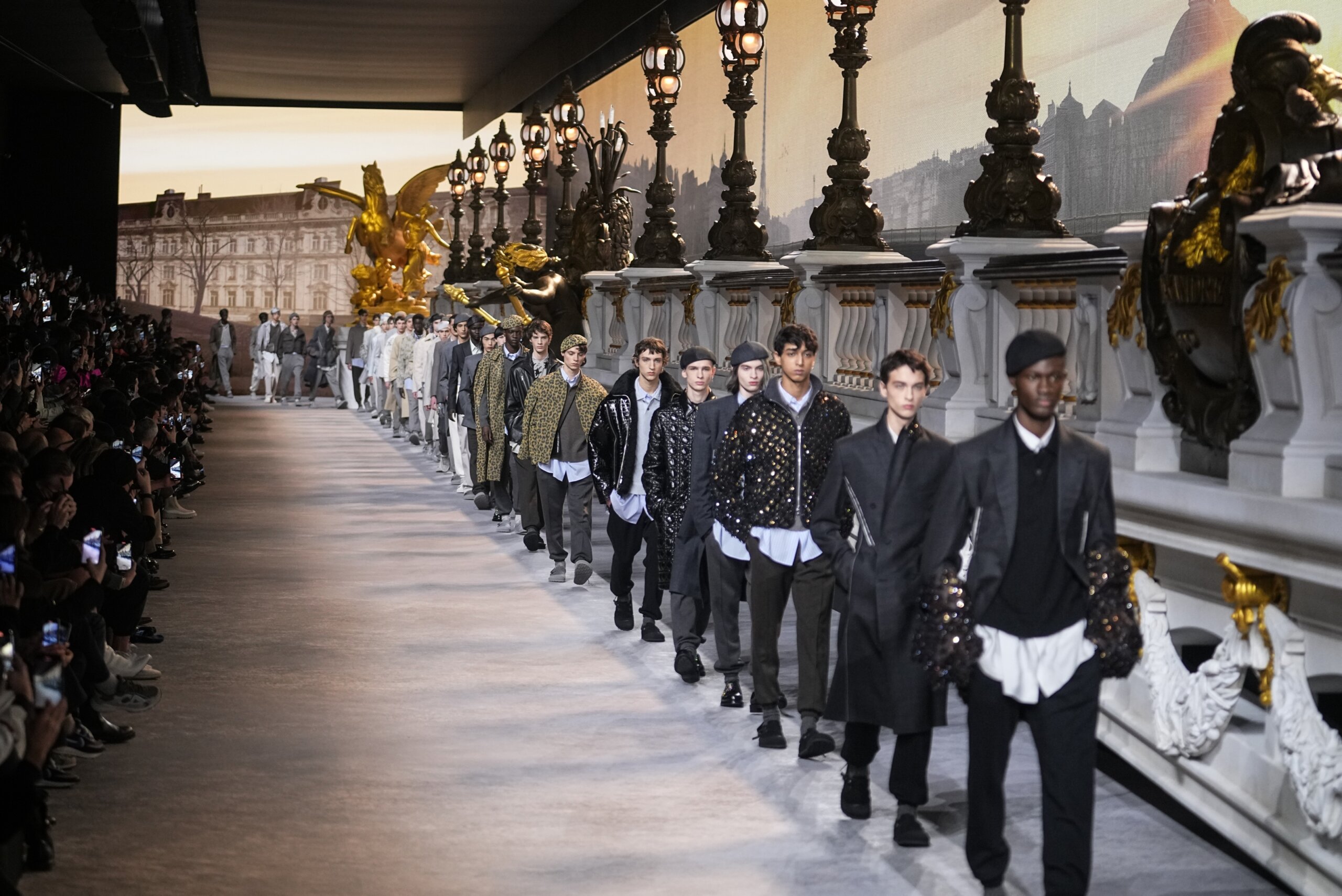 Dior reconstructs Paris in spectacular Fashion Week show - WTOP News