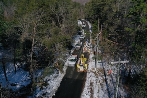 After week of winter storms, Va. power companies work to restore power to customers