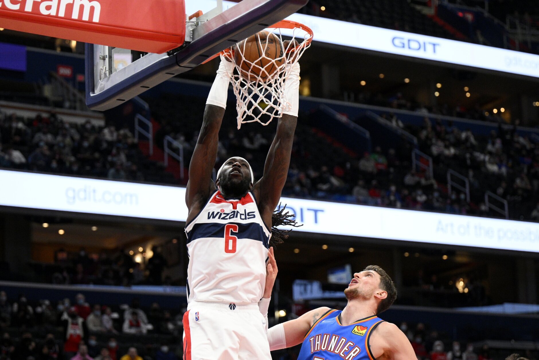 Photos from the Thunder vs Washington Wizards NBA game in Oklahoma