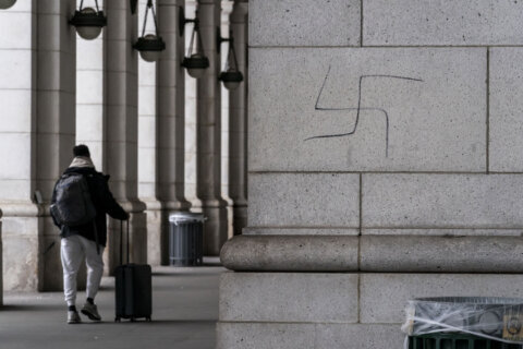 DC police arrest suspect for swastika vandalism at Union Station