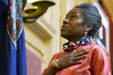 Virginia’s 1st female lt. gov. takes her seat in the Senate