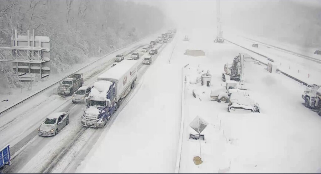 Youngkin taps outside firm to investigate I-95 traffic nightmare caused by January snowstorm