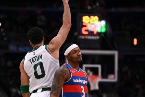 Bradley Beal calls season-worst blowout loss to Celtics ’embarrassing’