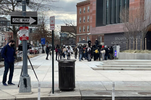 DC students stage walk out for safer learning amid COVID-19 surge