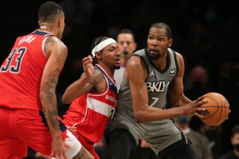 Postponed Wizards-Nets game from Dec. rescheduled to Feb. 17