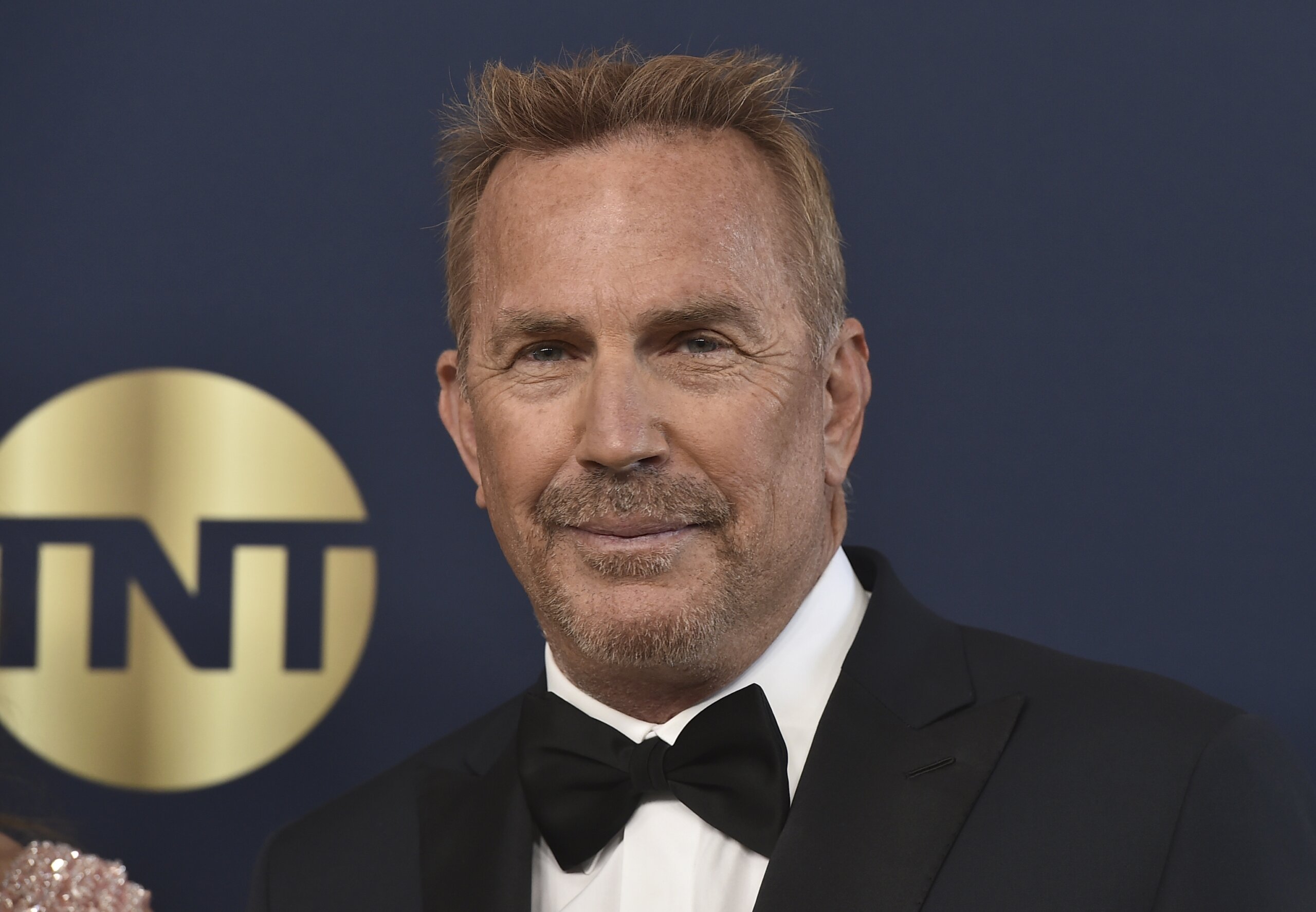 Kevin Costner finally got to hold his Golden Globe after missing the