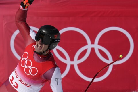Austrian skier Mayer makes it 3 golds in 3 straight Olympics