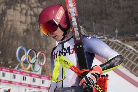 Shiffrin seeks Olympic reset; enters super-G after training