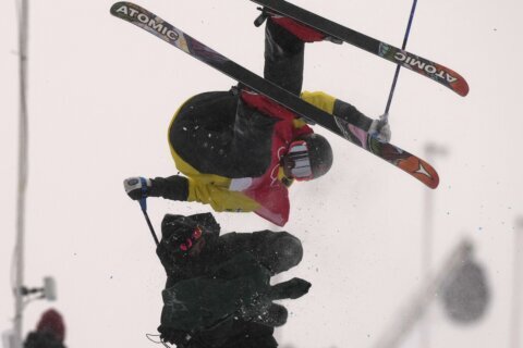 Olympic ski halfpipe qualifier filled with scary crashes