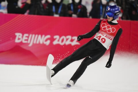 Ryoyu Kobayashi wins normal hill competition at Olympics