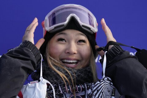 American snowboarder Chloe Kim defends her Olympic halfpipe title at Beijing Games