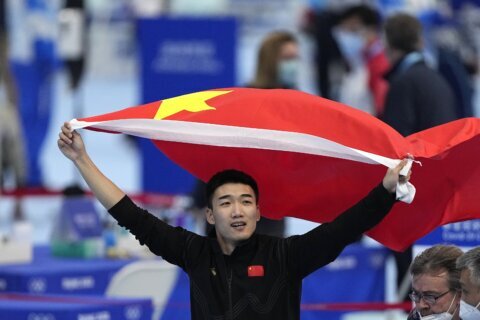 Gao becomes 1st Chinese man to win Olympic speedskating gold