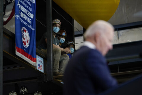 Biden joins ironworkers in Upper Marlboro to sign federal labor protections into law