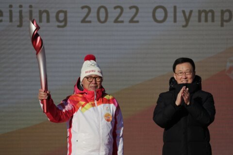 Shortened Olympic torch relay starts for Beijing Games