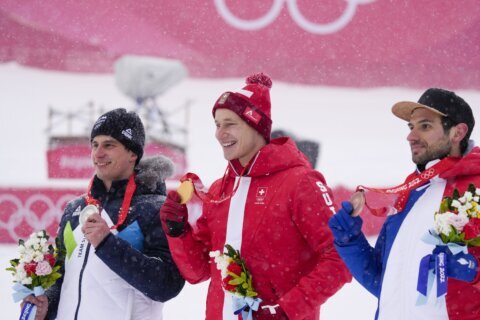 Roundup of Olympic gold medals from Sunday, Feb. 13