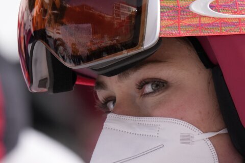 Shiffrin set for Olympic slalom after quick exit in 1st race