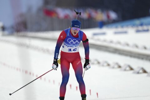 Norwegian brothers win gold, bronze in Olympic biathlon