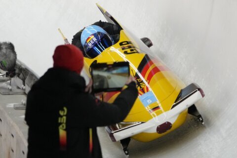 Germany’s Friedrich says Olympic bobsled track is worn out