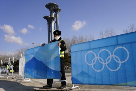 AP PHOTOS: Life in the ‘bubble’ at the Beijing Olympics