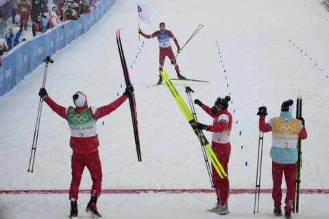 Russians hold off Norway and France for Olympic relay gold