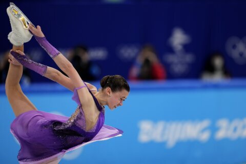 Valieva sends Russians into Olympic team figure skating lead