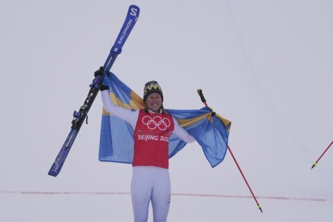 Naeslund claims Olympic skicross gold, ends Canada’s reign