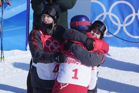 Canada honors Burke on another great day on Olympic halfpipe