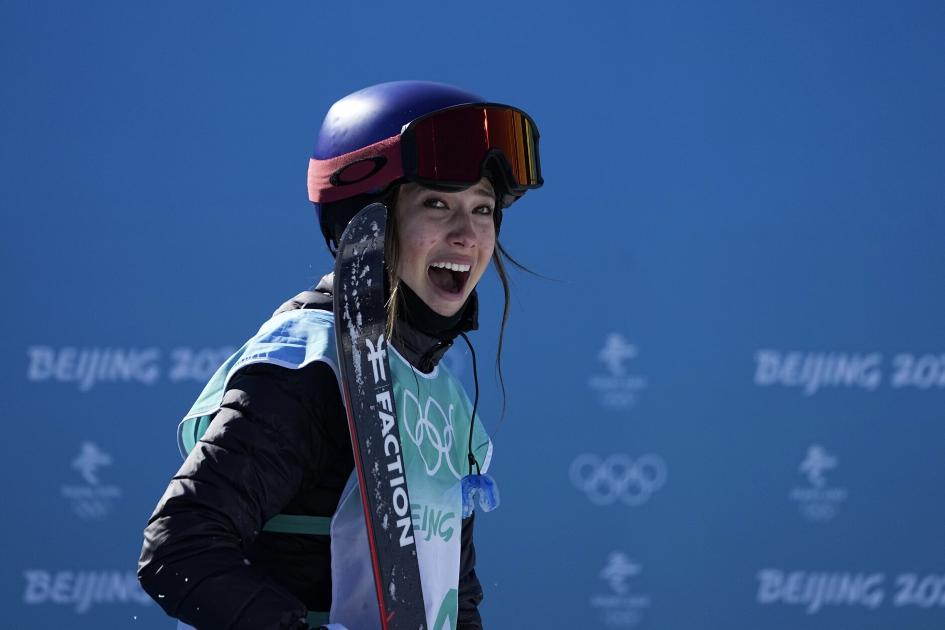 US-born Chinese skier Eileen Gu wins Olympic gold as Japanese star
