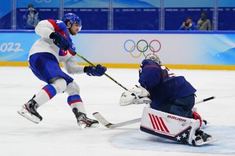 Slovakia stuns US, Americans and Canadians out of Olympics