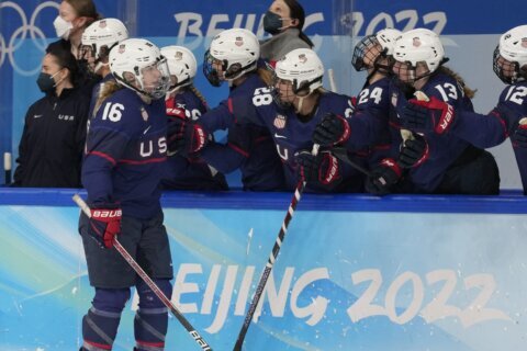 US faces Canada again in women’s hockey for Olympic gold