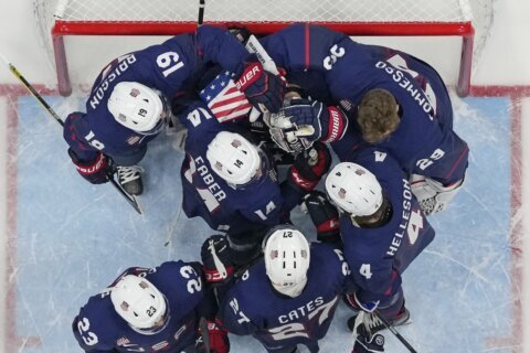 US men’s hockey team gets noise complaint after Olympic loss