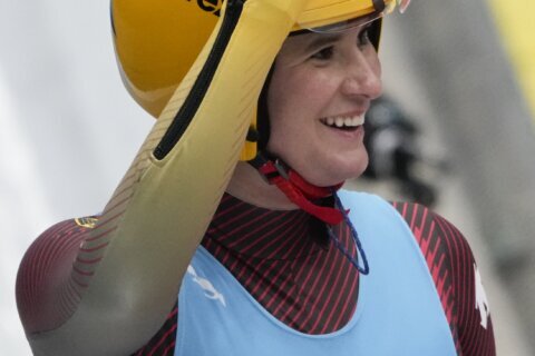 Germany’s Natalie Geisenberger wins 3rd Olympic luge title