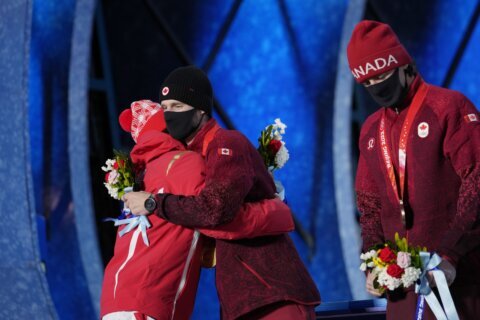 Maple beef? Canadian boarder apologizes to Olympic teammate