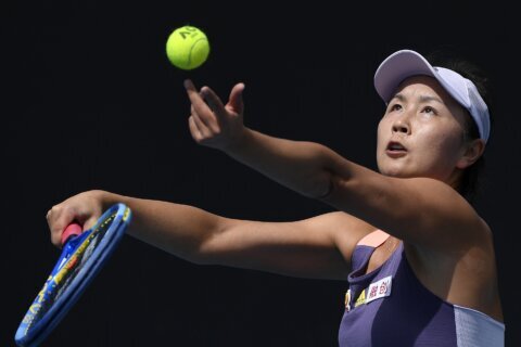 Peng Shuai emerges at Olympics, gives controlled interview