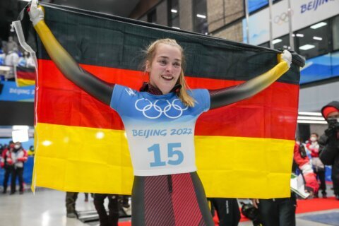 Another German sliding gold, as Neise wins Olympic skeleton