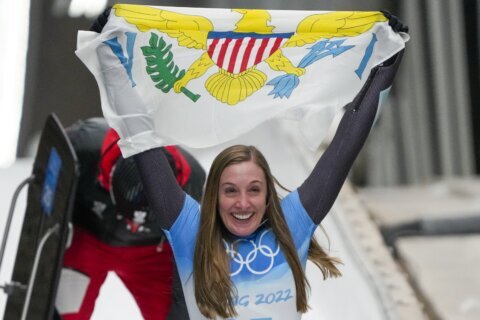 Virgin Islands' Olympic skeleton slider celebrates journey