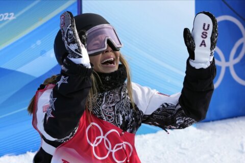 Not perfect, still golden for Chloe Kim in Olympic halfpipe