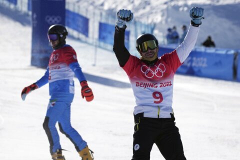 Snowboarder Vic Wild’s ride leads to another Olympic medal
