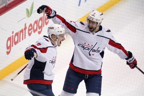 Orlov scores in overtime, leads Capitals past Penguins 4-3