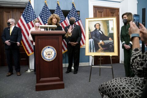 First Black congressman honored amid calls for justice