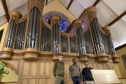 St. George's Episcopal Church in Arlington, Va. unveils its new pipe organ